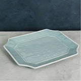 Beatriz Ball - Platters - Vida Charleston Blue Rectangular