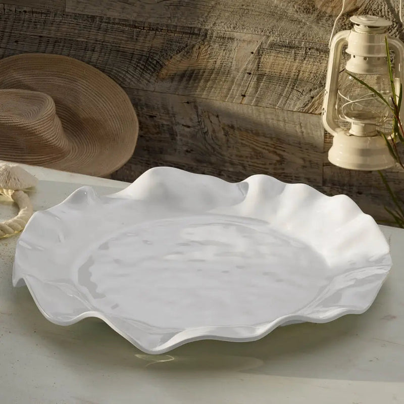 Beatriz Ball - Platters - Vida Havana White Round Platter